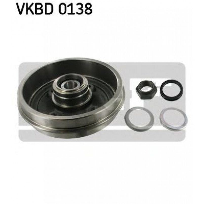 VKBD 0138 SKF Пiдшипник ступицi колеса та гальмівний барабан